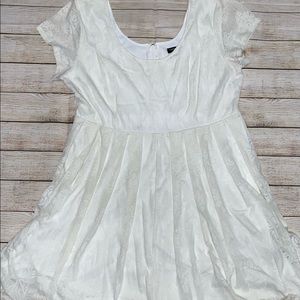 Torrid White Lace Dress sz. 22